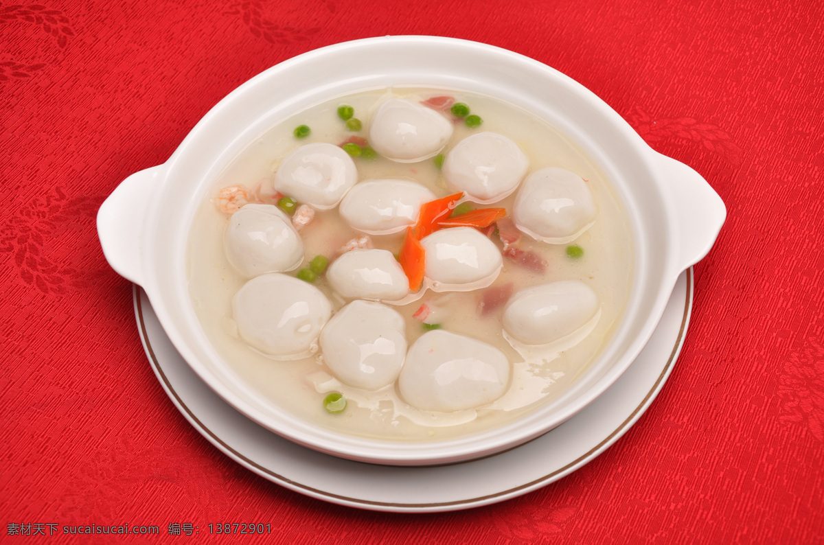 三鲜鱼丸 菜图片 传统美食 餐饮美食