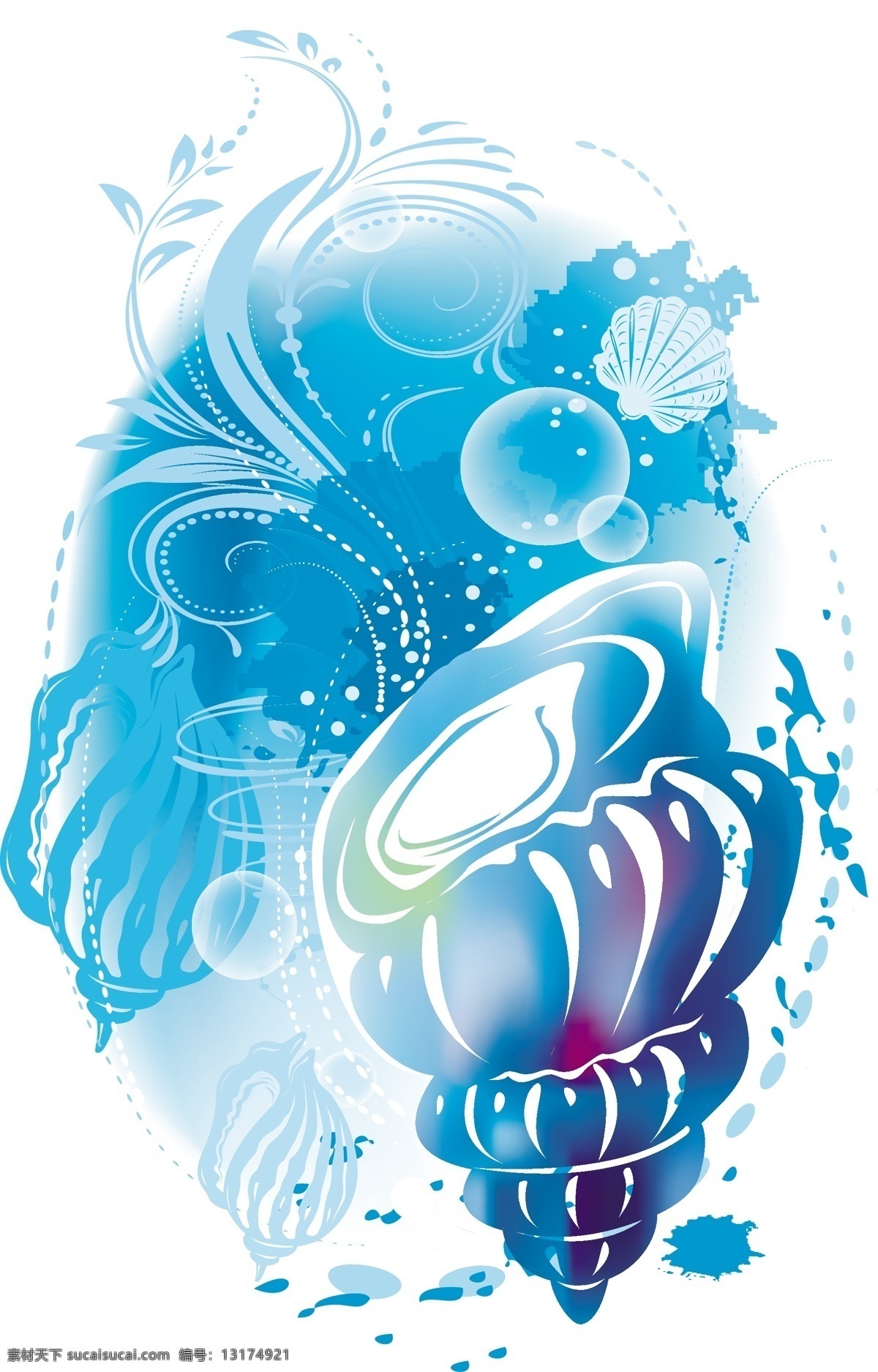 矢量 炫 蓝 线条 插画 剪影 背景 蝴蝶 花朵 手绘 炫彩 绚丽 植物 矢量图 其他矢量图