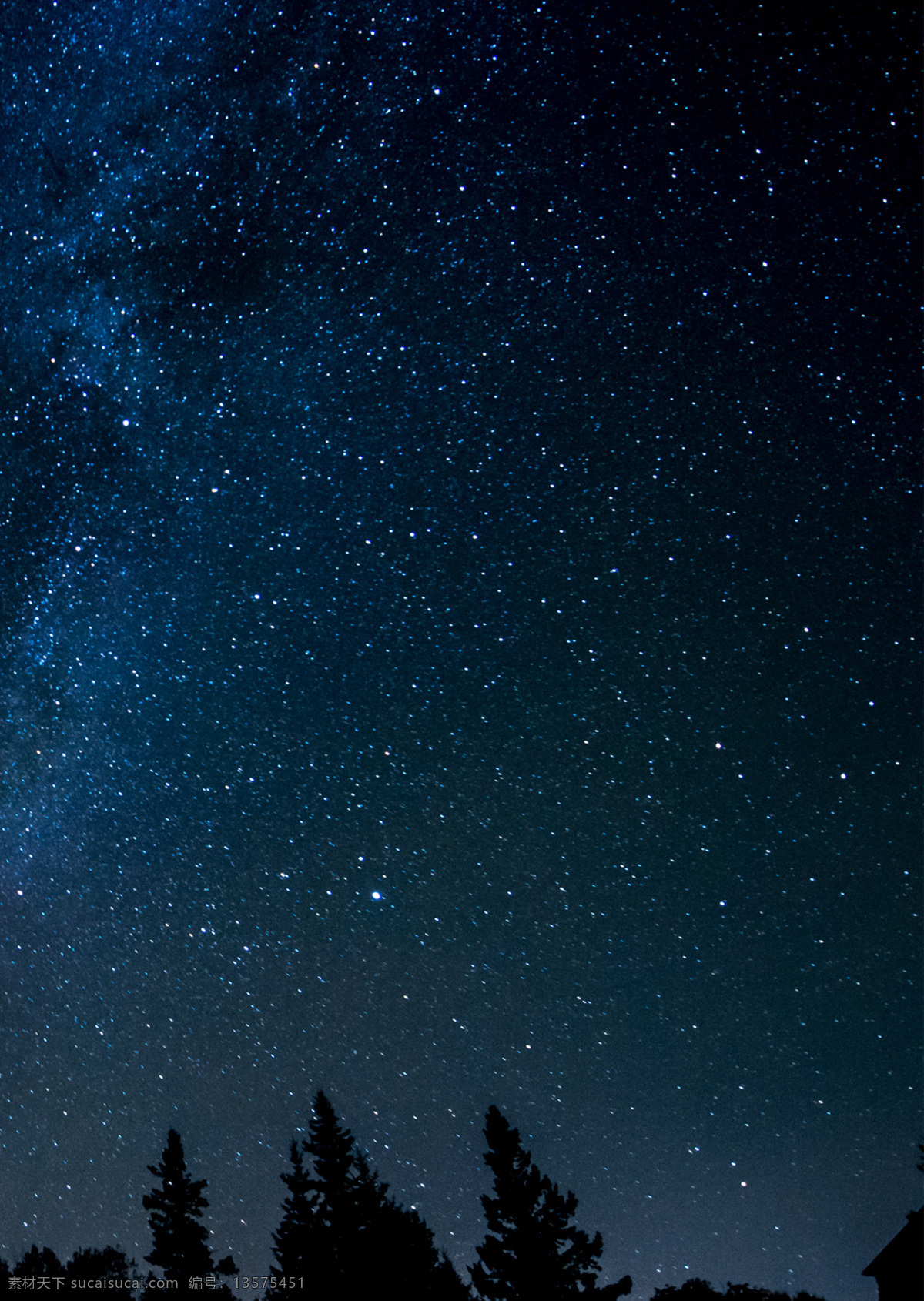 星空 夜空 黑夜 星星 繁星 星光 夜 夜晚 天空 黑 银河 星河