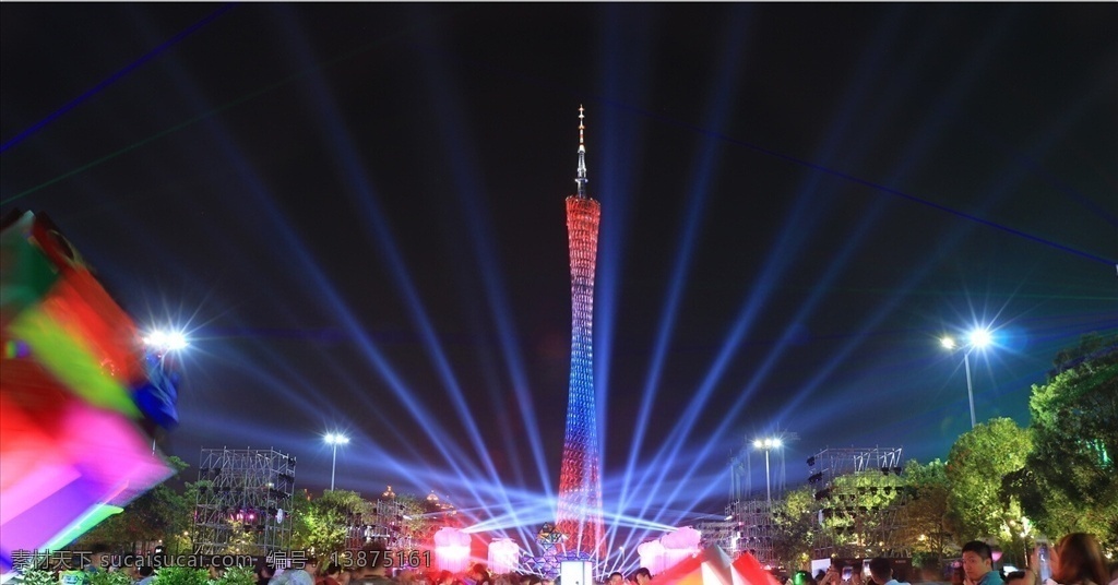 广州 2017 灯光 节 灯光节 花城广场 夜景 高清 背景图 原图 广州塔 小蛮腰 旅游摄影 国内旅游