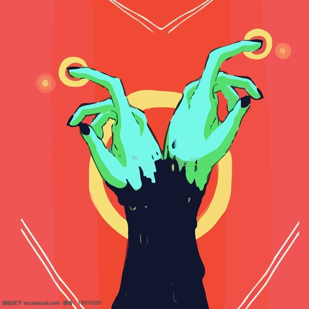 印花 矢量图 服装图案 几何 手 印花矢量图 圆形 创意小丑专题 面料图库 服装设计 图案花型