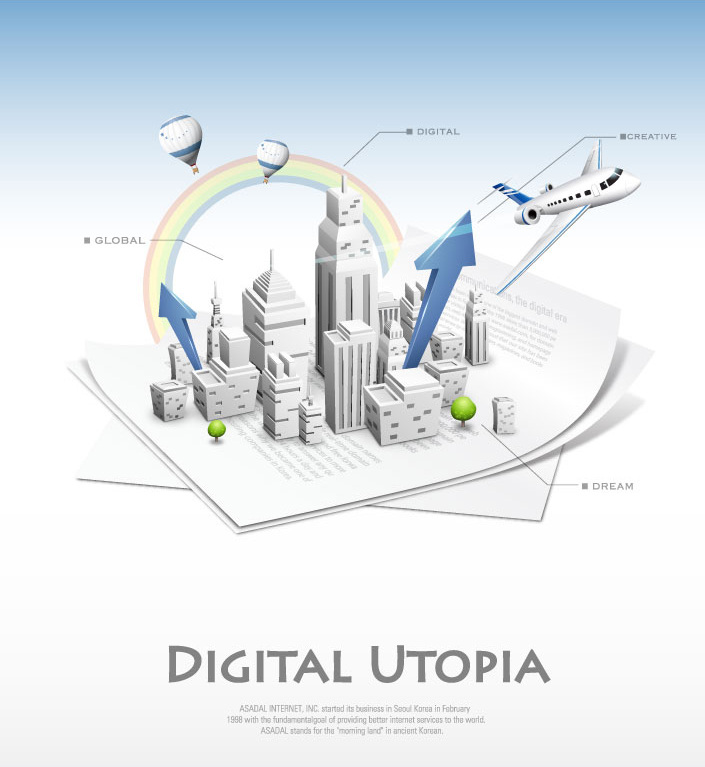 商务 网络 信息 背景 矢量图 其他矢量图