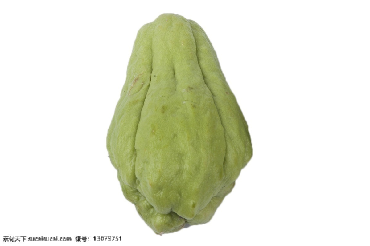 一个 新鲜 佛手瓜 纯 绿色 佛 瓜 纯绿色 蔬菜 美味 植物 种植 农家 洋丝瓜 寿瓜 餐桌 食材 食用