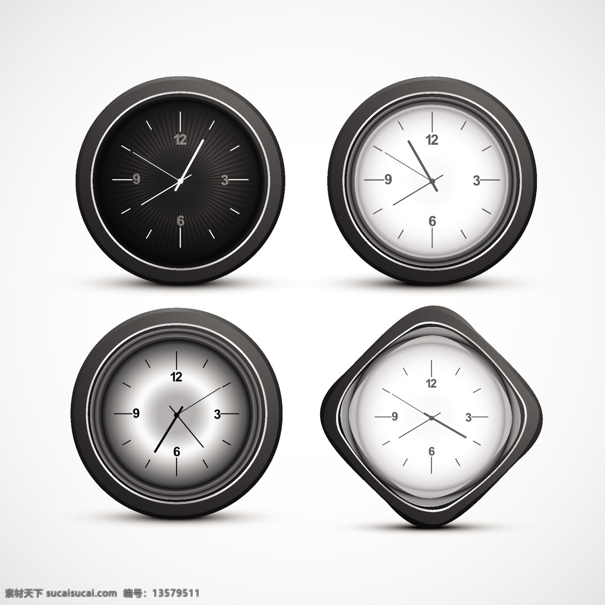 收藏手表 摘要 时钟 时间 墙壁 手表 现代 美丽 有光泽 收藏 钟表 墙上的时钟 白色