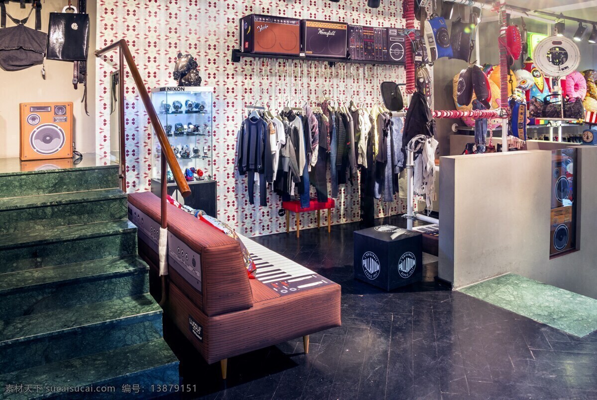 购物广场 购物商城 服装店 精品 零售 购物 店 衣服 陈列 展示 服装店设计 店面 生活百科 生活素材