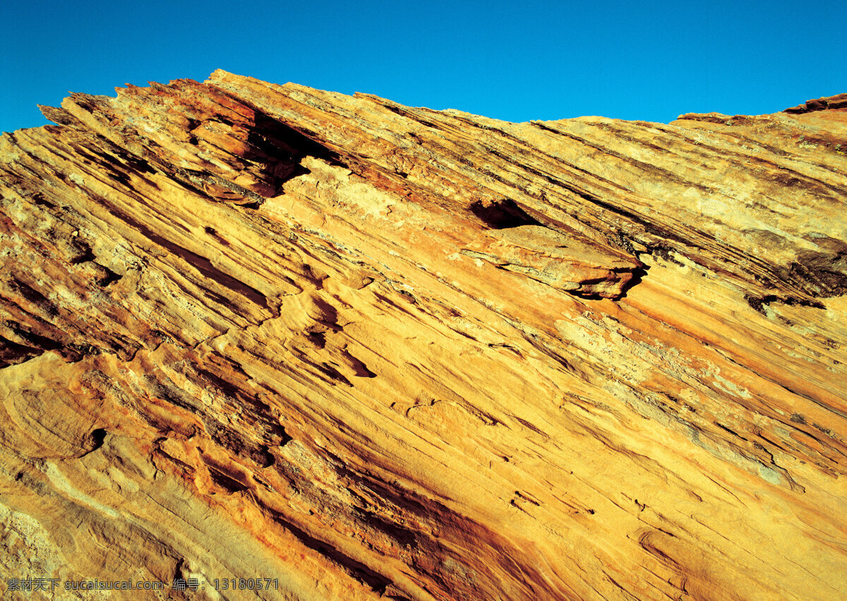 岩石岩层 戈壁 山谷 荒山 蓝天 自然景观 山川河流 自然风景 摄影图库
