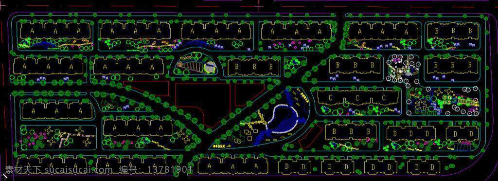 大楼 道路 房地产 公寓 广场 规划 花园 环境设计 建筑设计 交通 小区规划 别墅区 楼盘 小区 景观 绿化 住宅楼 楼房 居住区 平面布置 大全 cad 图 源文件 dwg cad素材 室内图纸