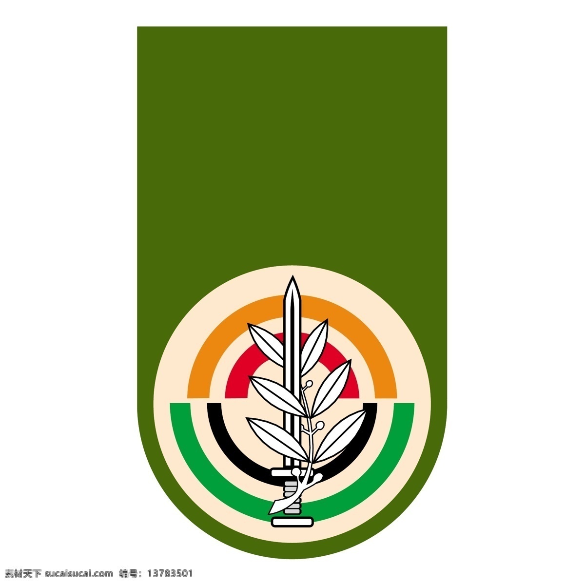 以色列部队 免费 以色列 军队 单位 标志 标识 白色