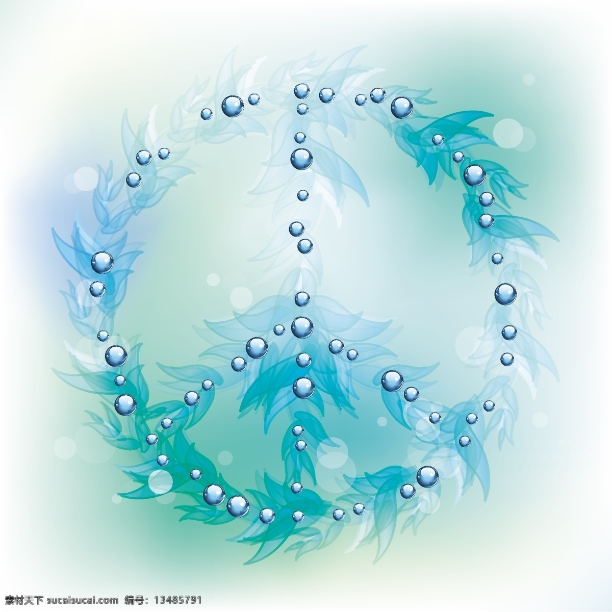 华丽 花纹 纹样 线 稿 背景 矢量图 其他矢量图