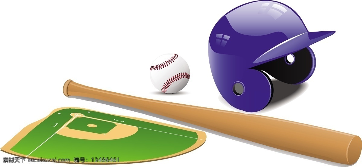 体育器材 矢量 棒球 棒球帽 健身 设备 体育 棒球场 矢量图 日常生活