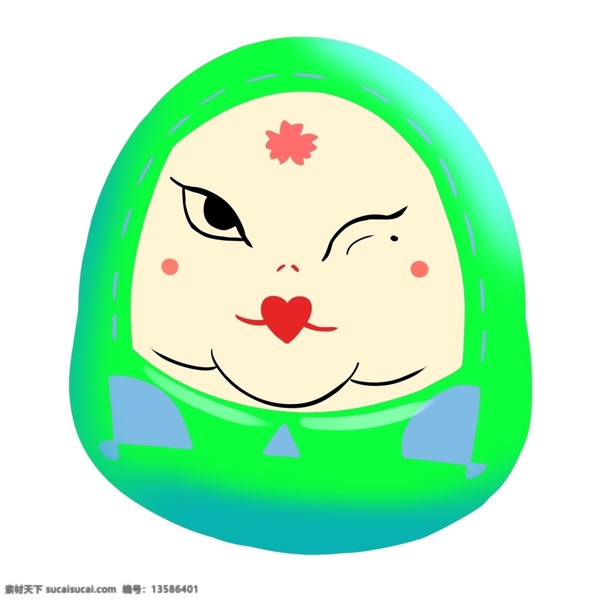 搞笑 日本 脸谱 插画 搞笑的脸谱 卡通插画 日本插画 日本脸谱 脸谱插画 日本玩具 绿色的脸谱
