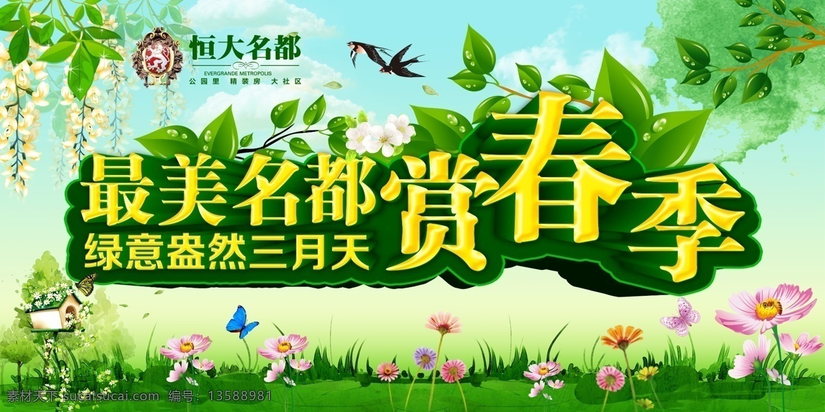 月 周 名都 赏 春 春季 绿意盎然 春花 燕子 信箱 树 槐花 白色