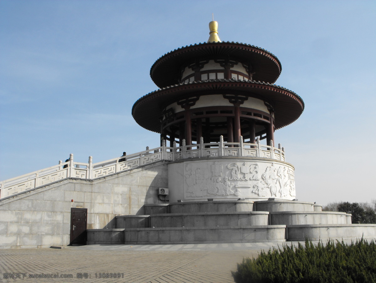 旗亭 古城西安 古建筑 陕西 西安 大唐芙蓉园 亭子 中式 古典 建筑摄影 建筑园林