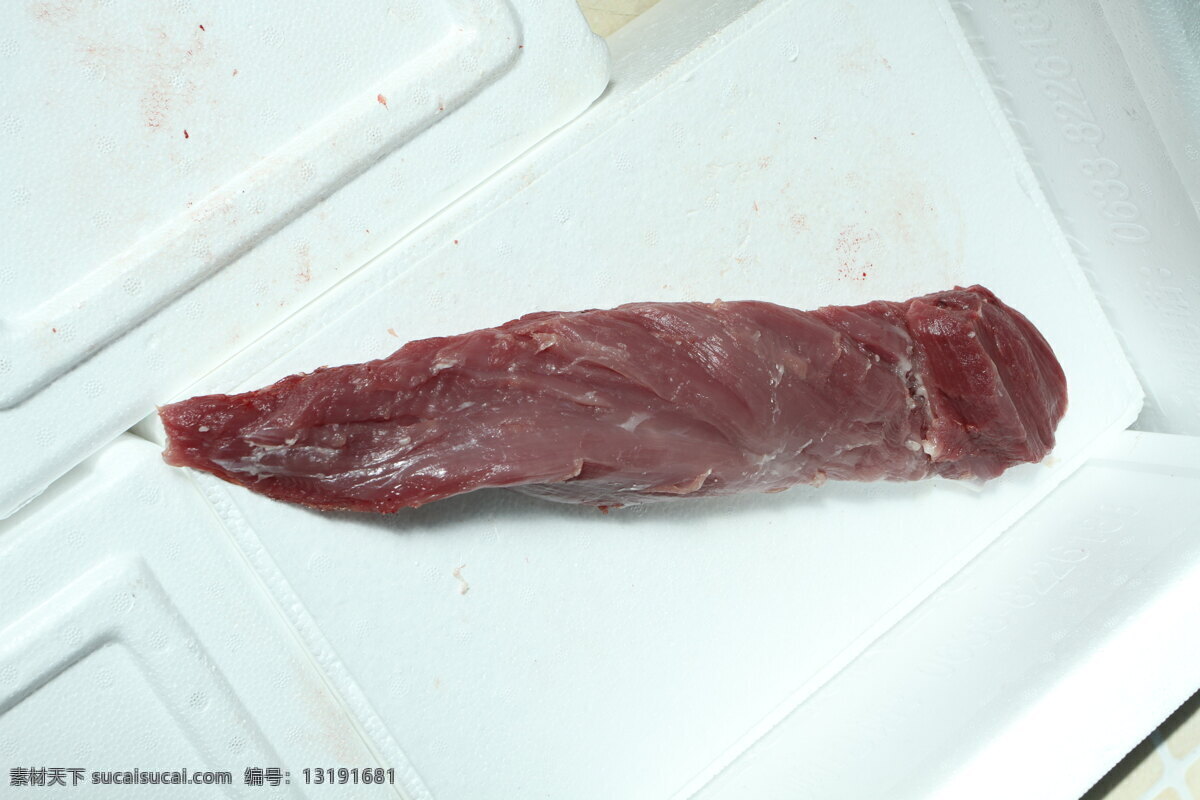 猪里脊 猪肉 里脊 瘦肉 红肉 嫩肉 营养 餐饮美食 食物原料