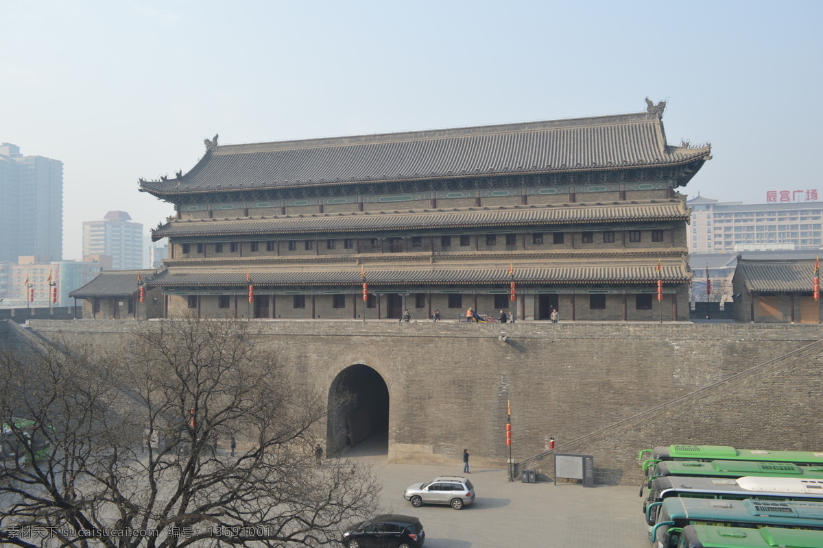 西安 古 城墙 北门 安远 门 古城墙 明城墙 西门 安定门 瓮城 古迹 历史 旅游摄影 国内旅游