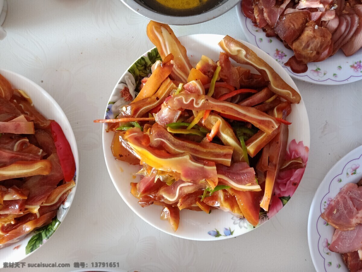 猪耳朵 青海 互助 凉菜类 宴席 餐饮美食 传统美食