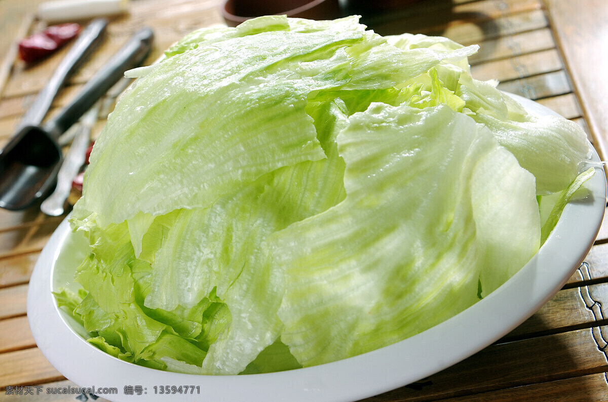 西生菜 生菜 健康 食品 绿色 新鲜 饮食 午餐 蔬菜 美食 开胃菜 素食 美味 火锅菜 餐饮美食 传统美食
