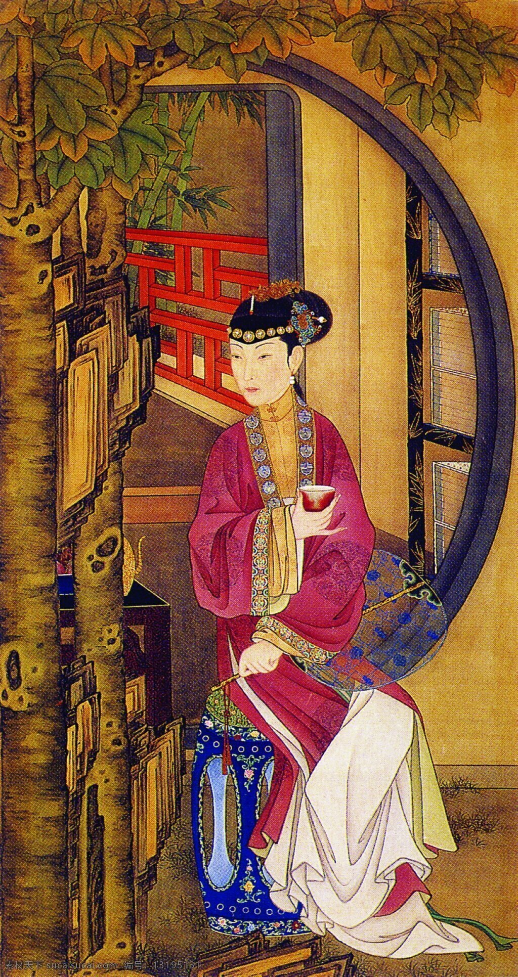 古风 韵味 美女 图 长裙 大气 淡雅 高端 品茶 文化艺术