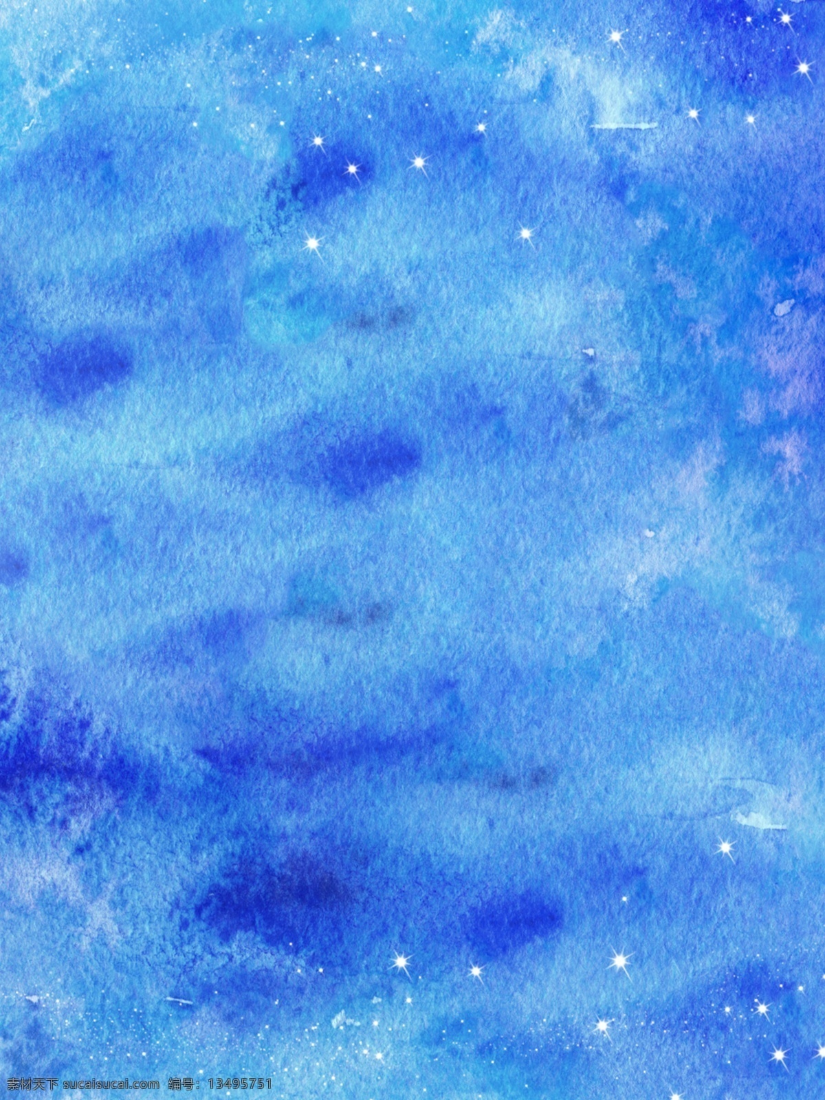 纯 原创 渐变 深蓝色 水彩 背景 唯美 蓝色 纯原创