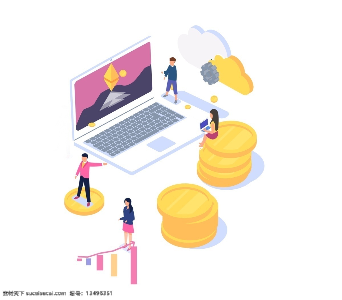 金融 商务 理财 扁平 风 h5png 计算机 信息 统计 增长 收入 经济比例 粉底 经济讲座 股市 经济含量 经济竞争 经济上升期 经济景气度