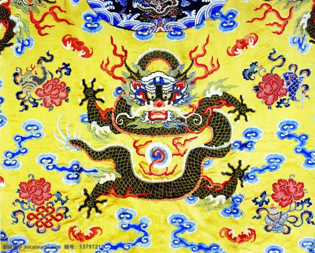 龙纹服饰纹样