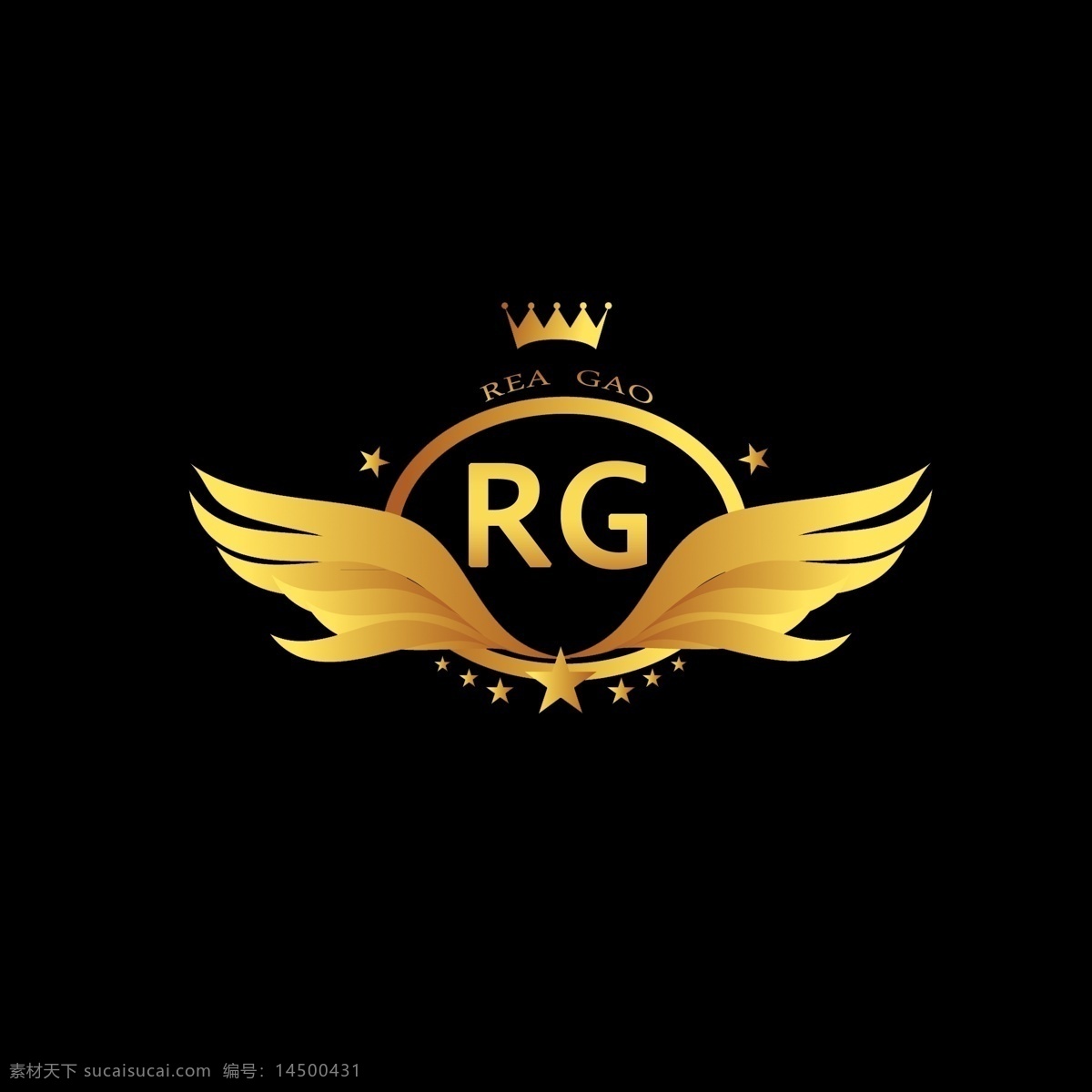 五金 logo 字母logo r g 黑色