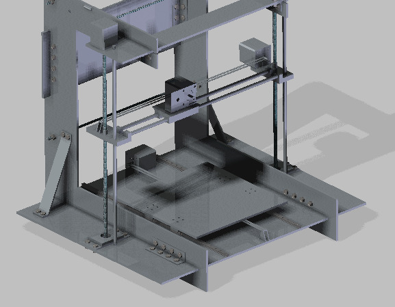 简单 3d 打印机 三维 3d模型素材 3d打印模型