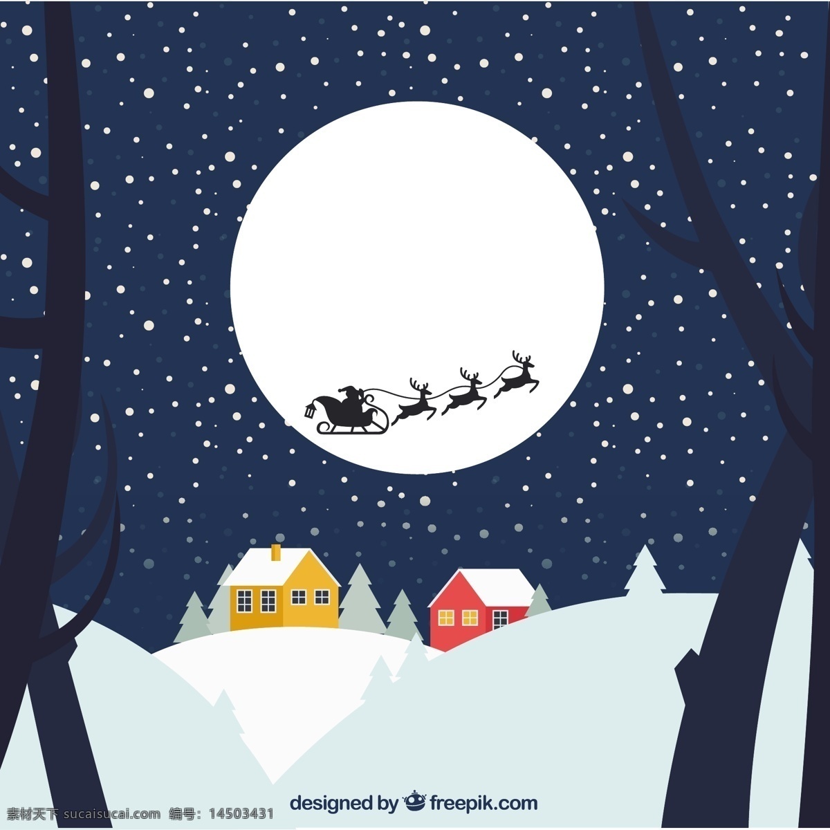 雪景 圣 塔克 劳斯 雪橇 飞 圣诞节 雪 圣诞快乐 冬天快乐 圣诞老人 克劳斯 景观 庆祝的节日 节日快乐 季节 节日 快乐 十二月 白色
