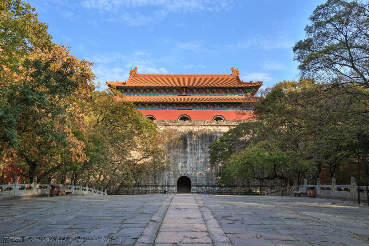 明孝陵大门 明孝陵 大门 旅游 建筑 人文 自然景观 建筑景观