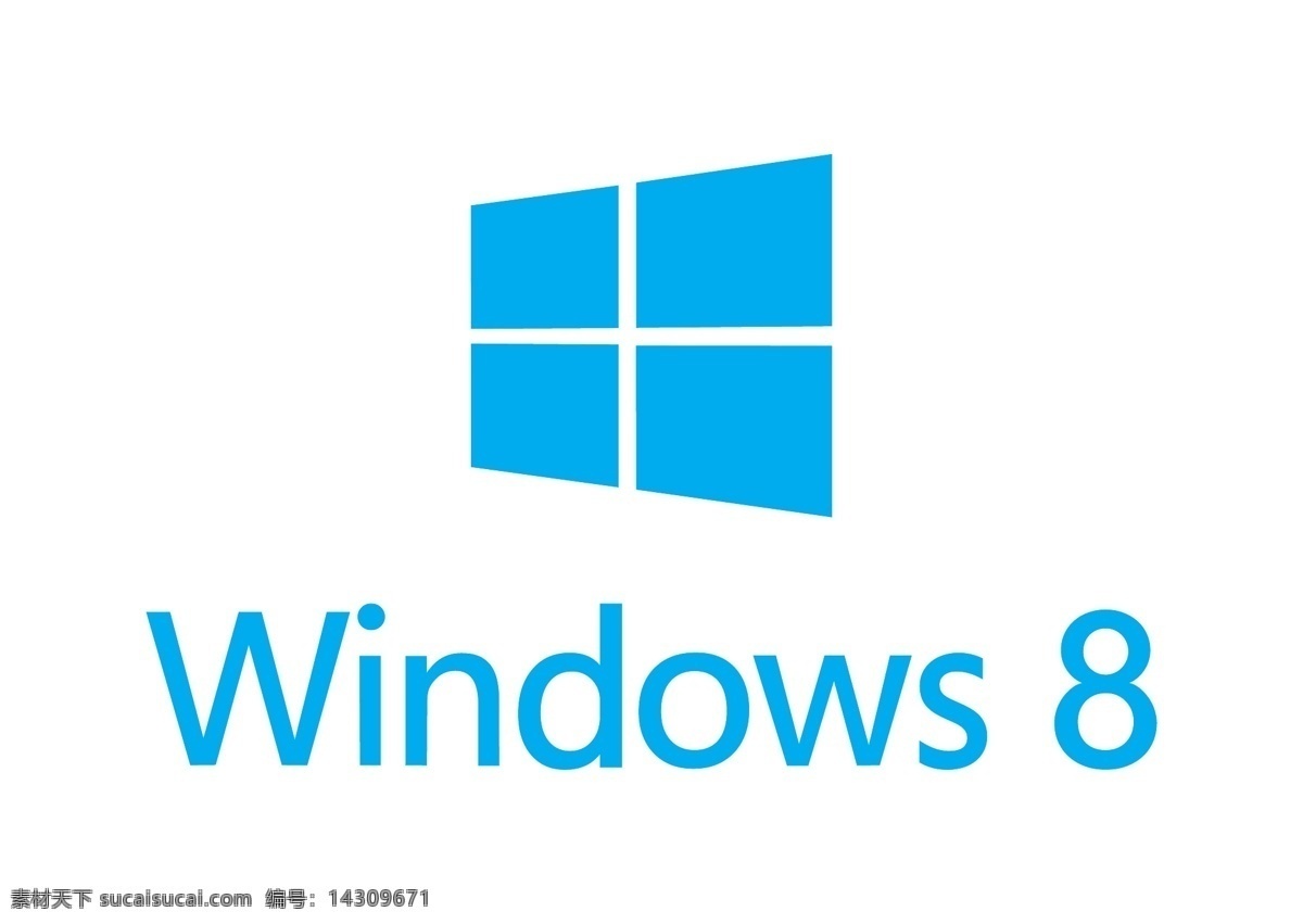 微软 windows 标志 windows8 视窗系统 microsoft 第八代 矢量图 logo 企业商标 标志图标 企业