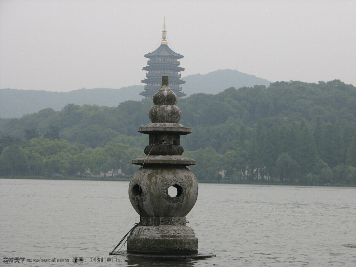 杭州三潭印月 杭州 三潭印月 旅游摄影 国内旅游 摄影图库