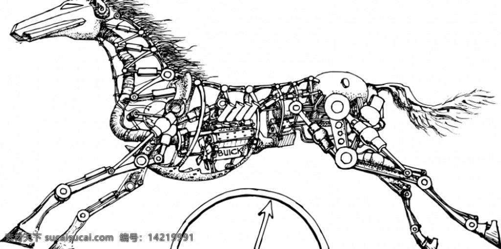 机械 马 矢量 图像 发动机 工业 机器人 夹 剪贴画 建设 时间 艺术 svg 功率 生物世界