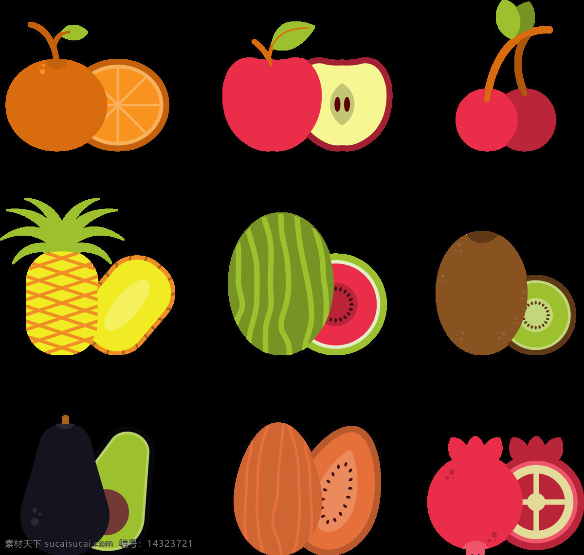 各种 水果 图标 免 抠 透明 图 层 彩色水果 水果手绘 彩色素材 彩色手绘 清新素材 手绘水果素材 夏日 彩色 手绘水果 水果素材 手绘素材 清新水果 素材水果