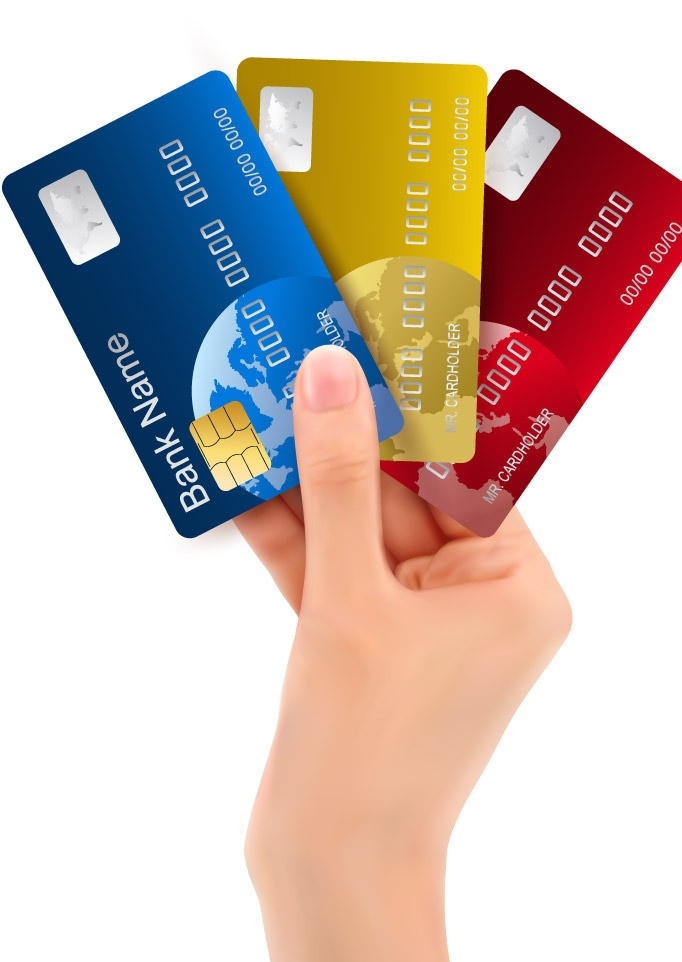 手中的信用卡 手势 信用卡 银行卡 ip卡 手绘 背景 底纹 矢量 手势设计矢量