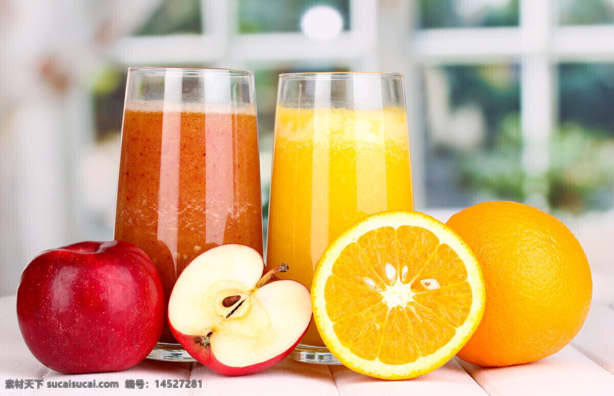水果 果汁 苹果 橙子 饮料 杯子 食物 水果摄影 水果背景 生活百科 酒类图片 餐饮美食