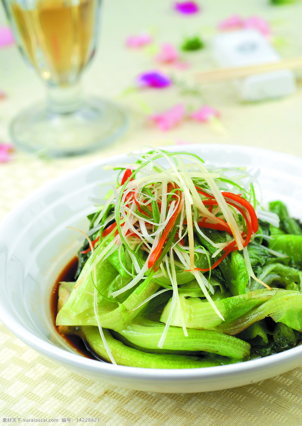 白灼生菜 菜谱素材 菜品摄影 美食 传统美食 餐饮美食