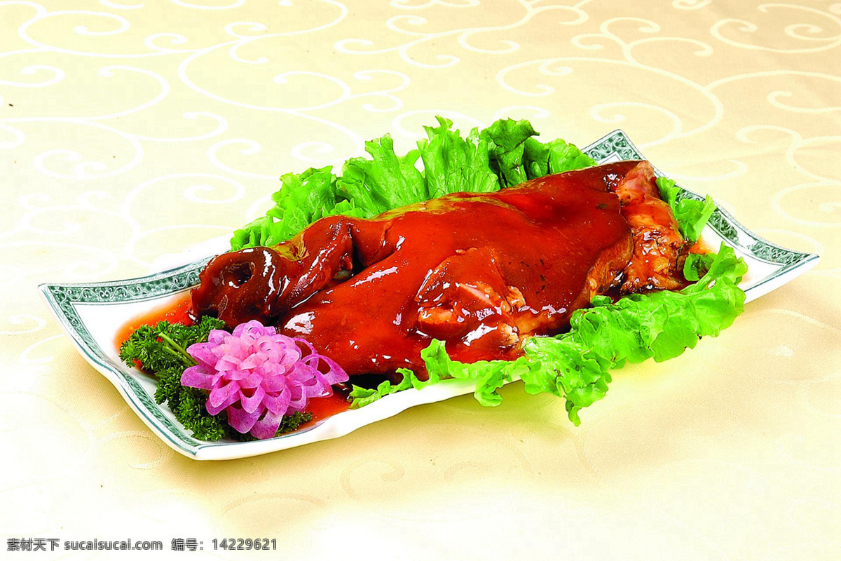 金牌扒猪脸 美食 传统美食 餐饮美食 高清菜谱用图