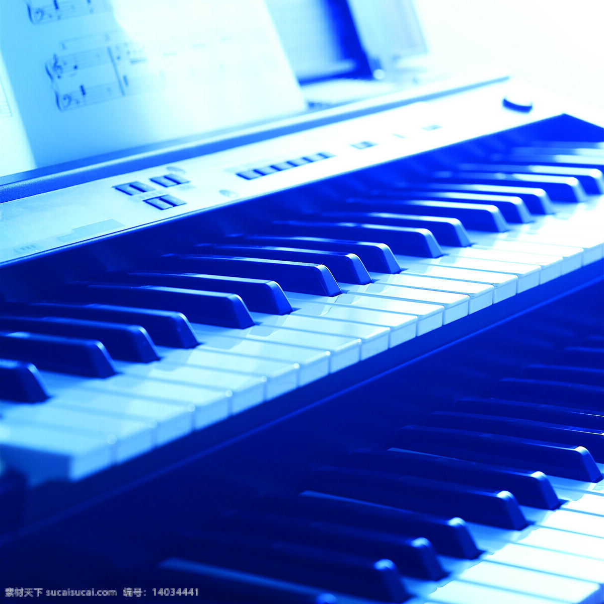 电子 钢琴 乐谱 音乐艺术 音乐 电子琴 琴键 特写 摄影图片 高清图片 影音娱乐 生活百科