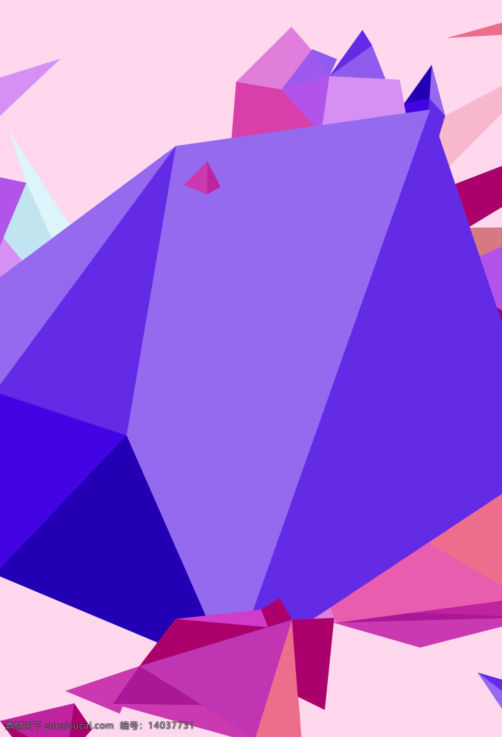 矢量 几何 扁平化 背景 扁平 多边体 多边形 渐变 紫色 组合