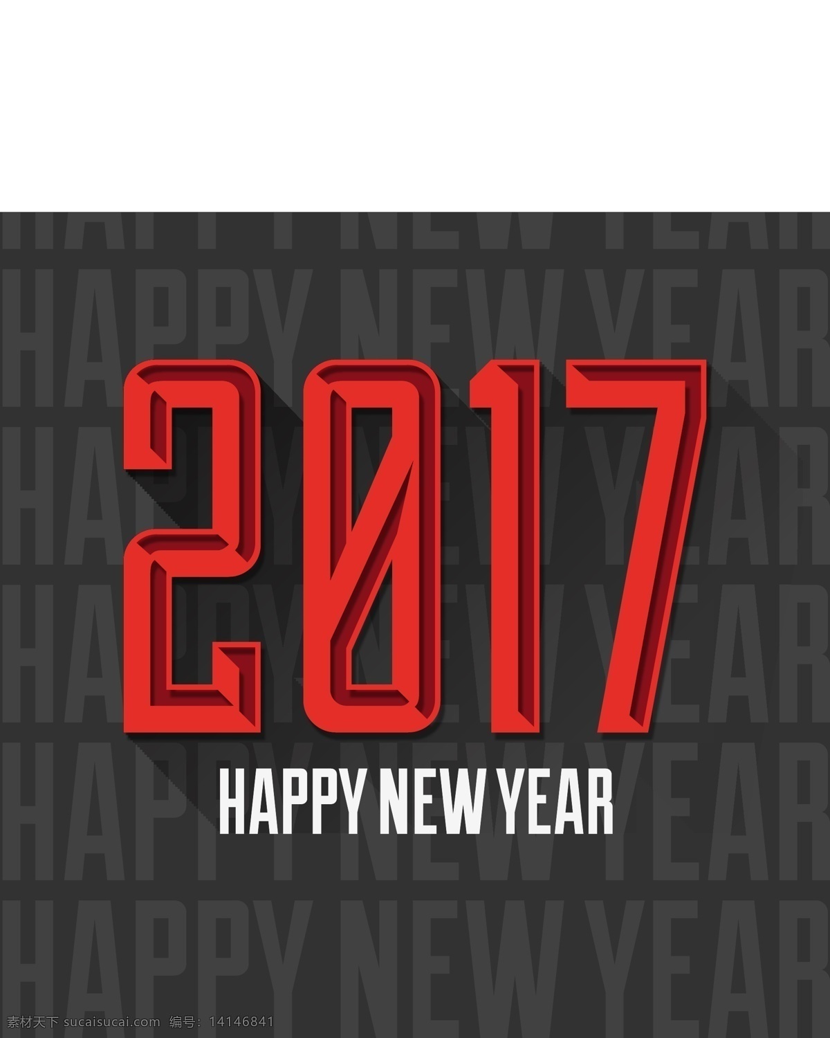 新 年 红色 白色 字体 黑色 背景 聚会 新年 冬季 快乐 庆祝 节日 十二月 新年前夕 2017