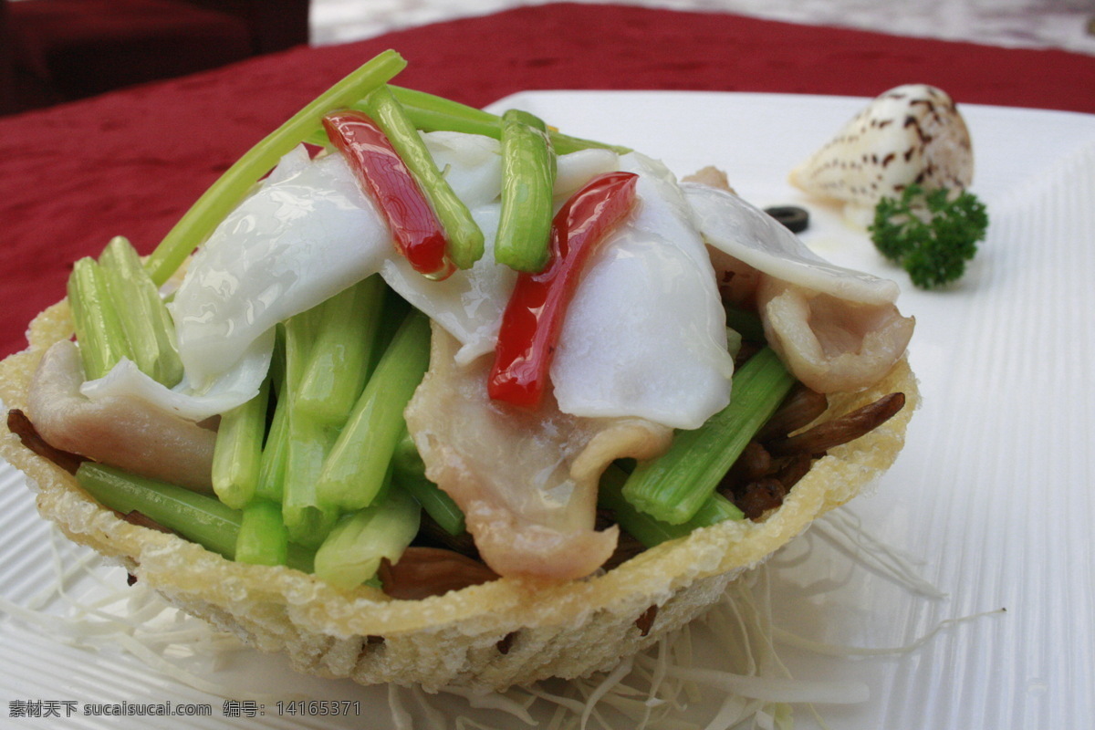 翡翠 雀巢 澳洲 带子 风味 美食 传统美食 餐饮美食