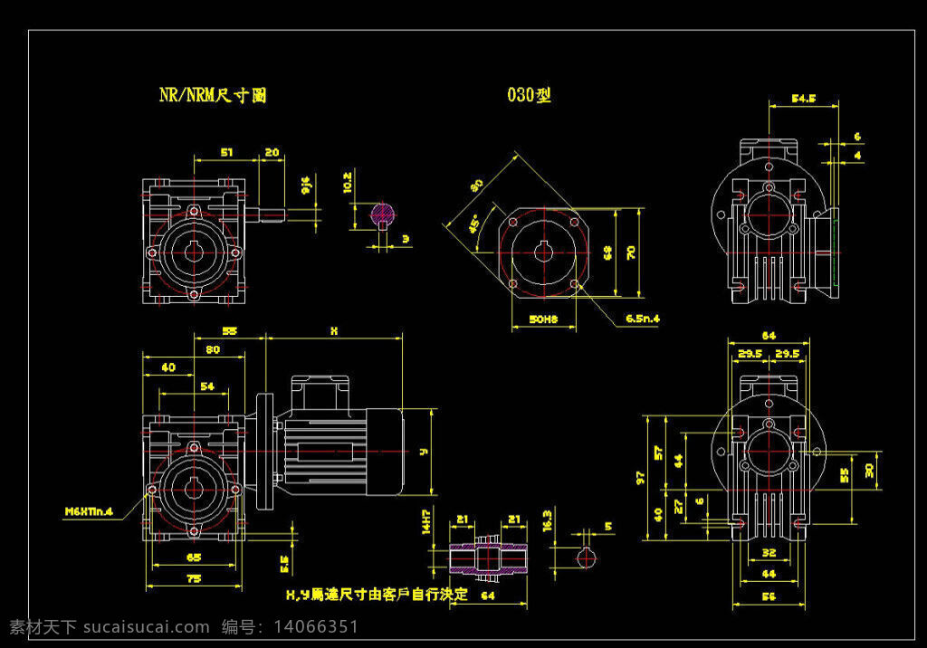 机械 效果 展示 cad 图纸 机械素材 cad图纸 dwg 黑色