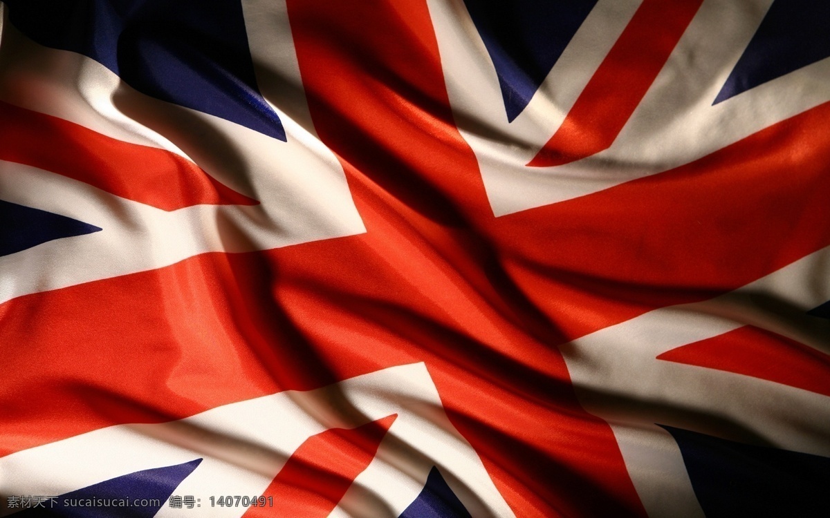 英国国旗 英国 国旗 米字旗 旗帜 英格兰 飘动