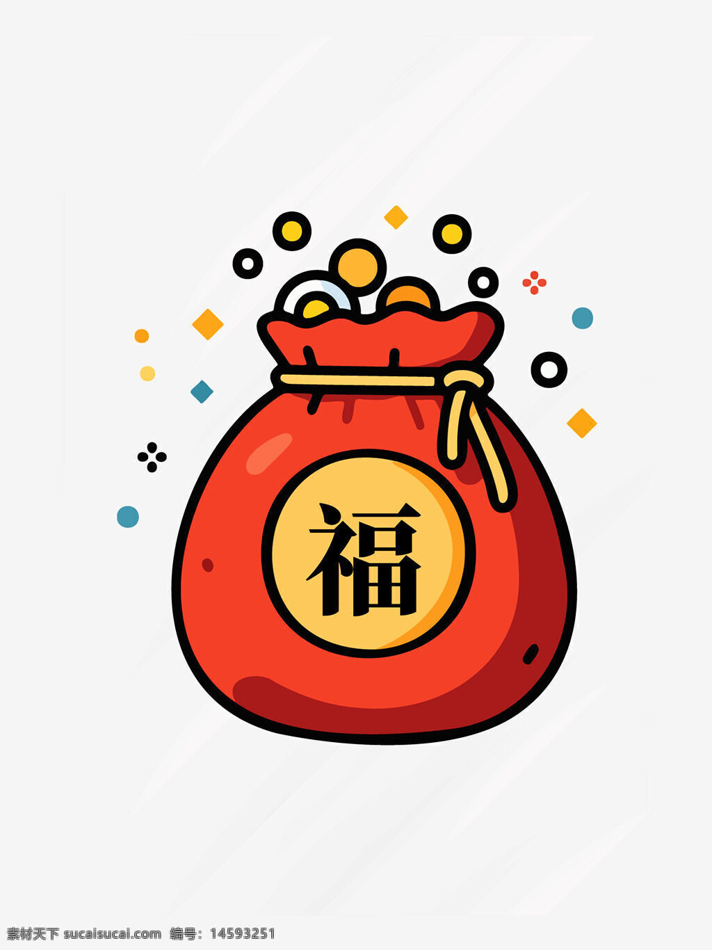 福袋 红包 好运 幸运 财富 金钱 祝福 传统 节日 新年 礼物 金元宝 红包袋 富贵 喜庆 节庆 繁荣 吉祥 欢乐 庆祝