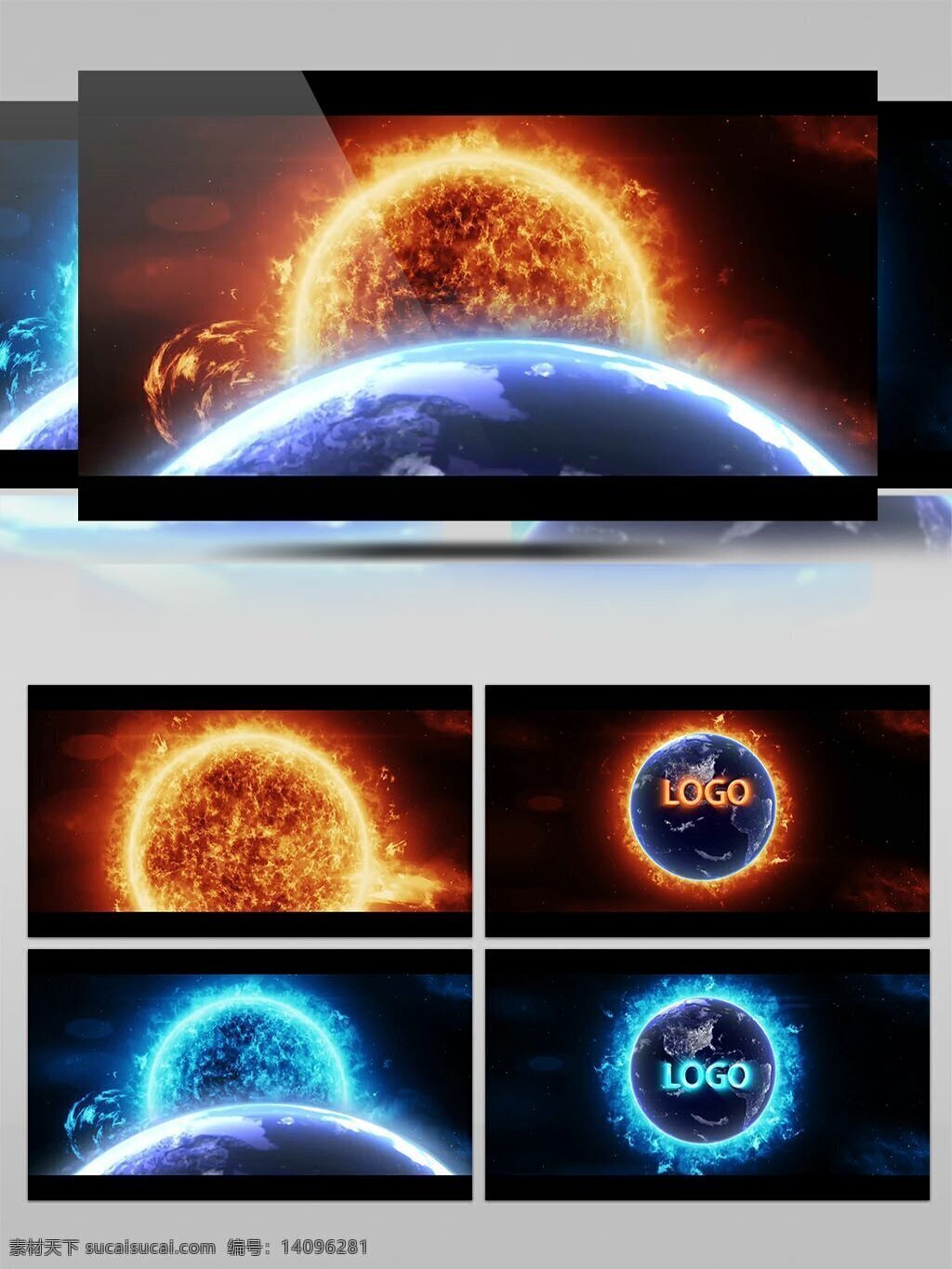 红蓝 两 款 震撼 日食 效果 logo 演绎 两款 红蓝两款 震撼日食 logo演绎 两款震撼 日食效果