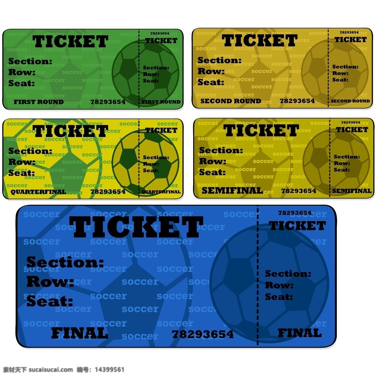 足球票 入场票 入场券 门票 电影票 票 票根 票据 优惠券 现金券 标签 便签 门券 矢量